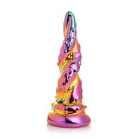 Фэнтезийный фаллоимитатор Creature Cocks Enchanting Rainbow Glass