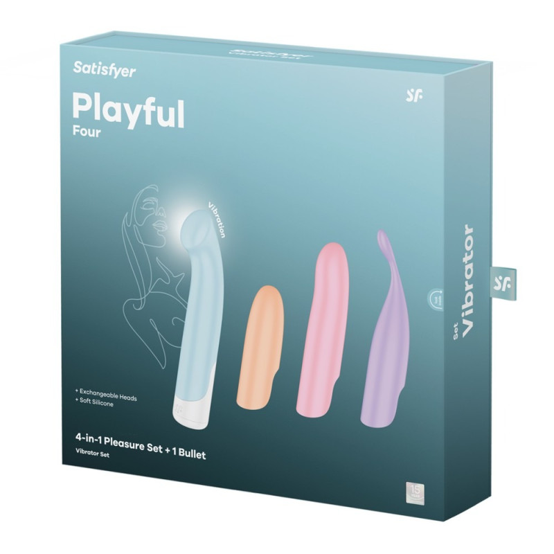 Набір міні-вібраторів Satisfyer Playful Four
