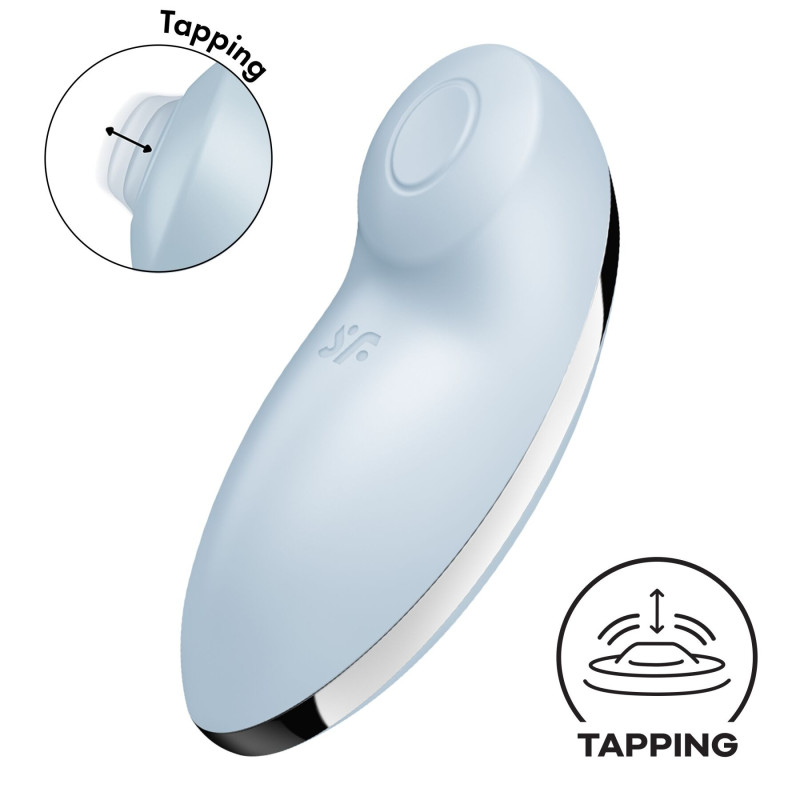 Вибратор для критора с пульсацией Satisfyer Tap & Climax 2