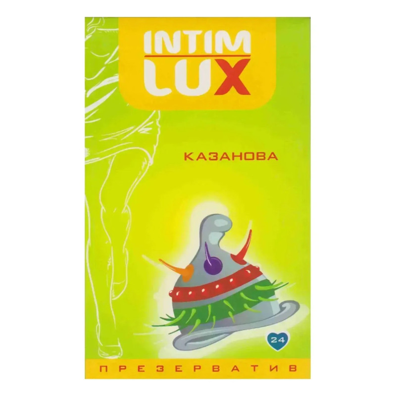 Презерватив с усиками Intim Lux Казанова Презерватив с усиками Intim Lux Казанова