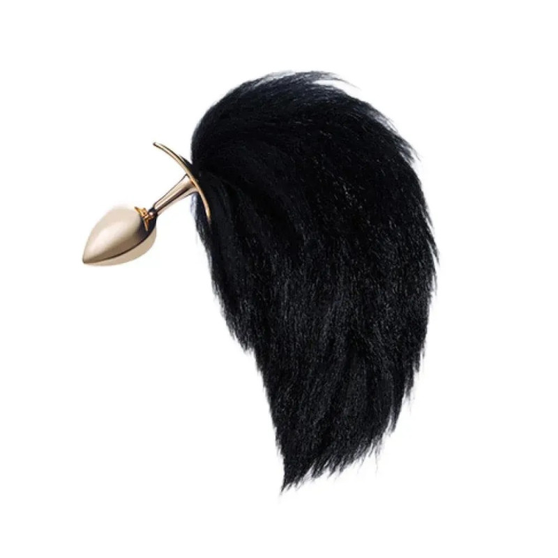 Анальная пробка с хвостиком лисы Romfun Fox Tail