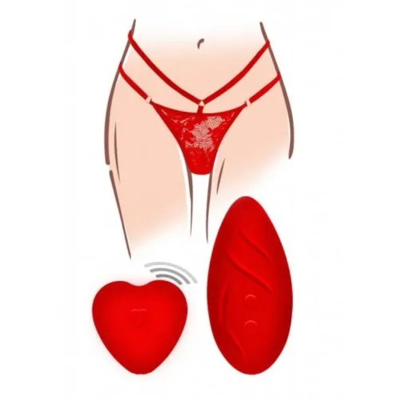 Вибратор в белье с пультом ДУ ToyJoy Divine Panty Pleaser