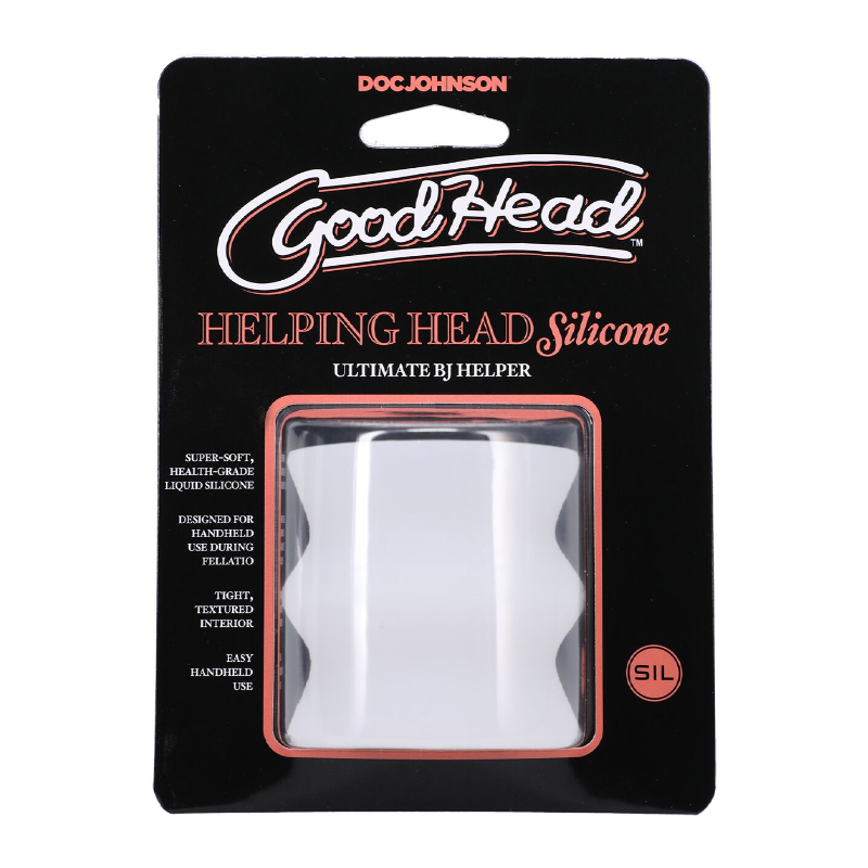 Открытый мастурбатор Doc Johnson GoodHead Helping Head Silicone Открытый мастурбатор Doc Johnson GoodHead Helping Head Silicone