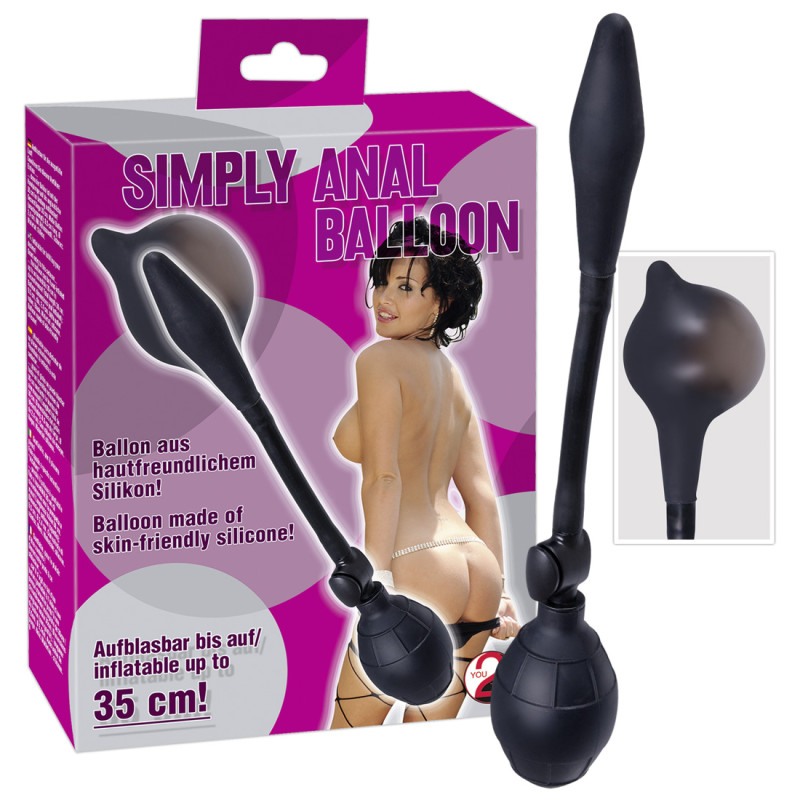 Надувна анальна пробка Simply Anal Balloon (30 × 2,4 см)