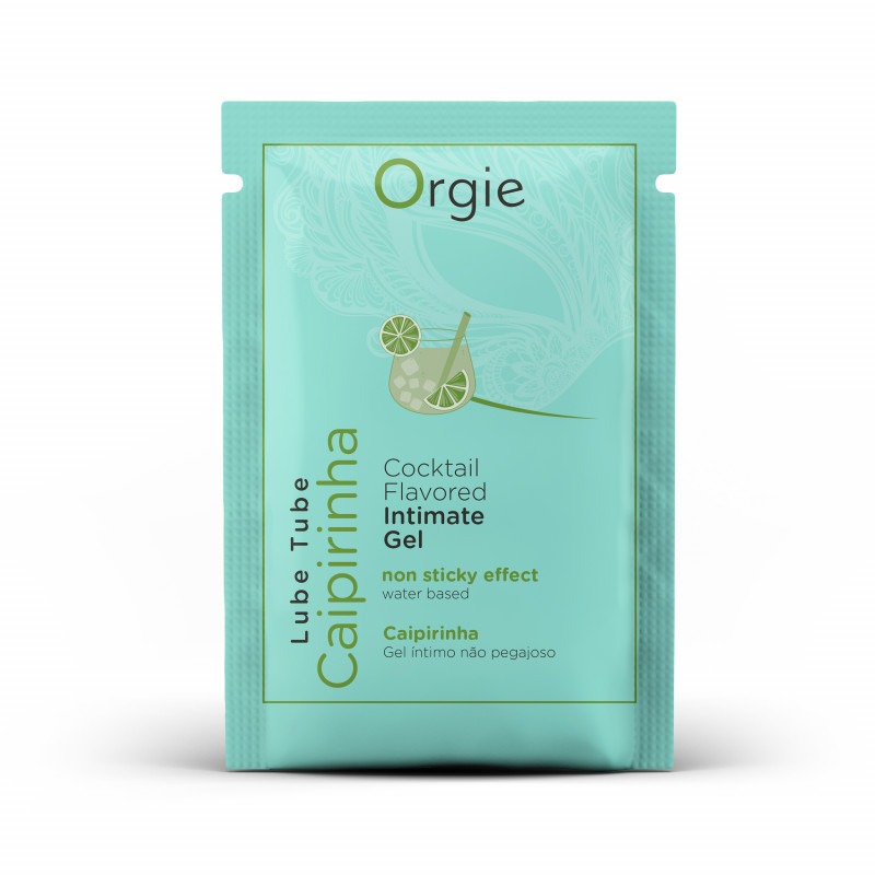 Пробник съедобного лубриканта Orgie, кайпиринья, 2 мл