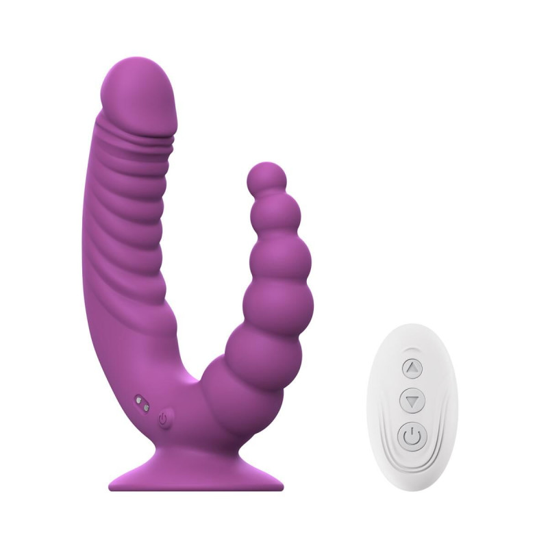 Подвійний вібратор Teazers Double Vibrator з пультом керування
