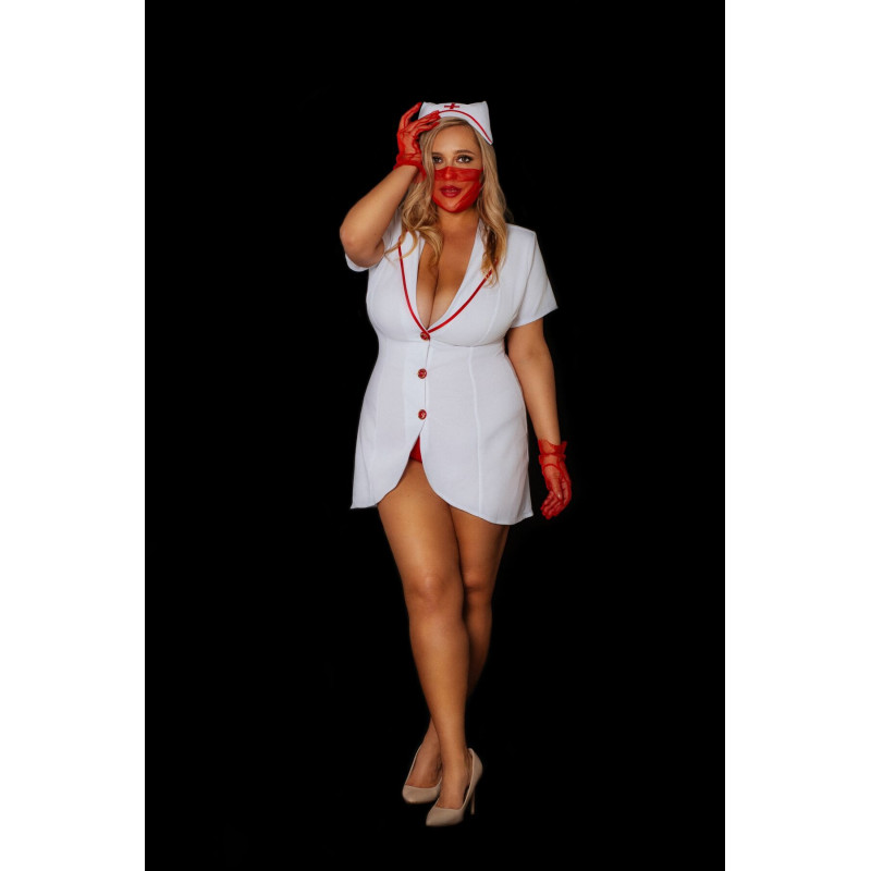 Еротичний костюм медсестри «Старанна Луїза» XL