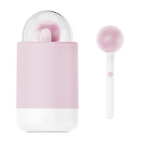 Клиторальный вибратор-леденец на палочке KissToy Pink Pop